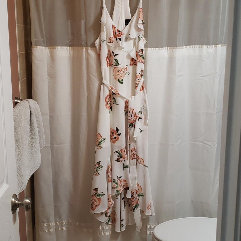 Long floral dress